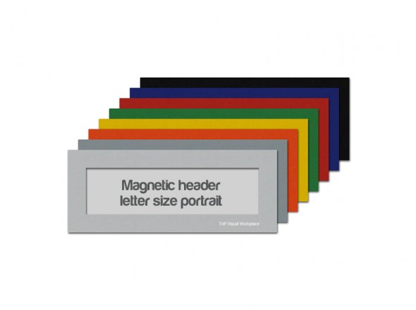 Magnetic window header letter portrait (US Size)