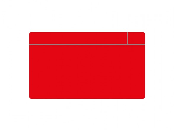 Whiteboard Scrumcards large 8x14cm red