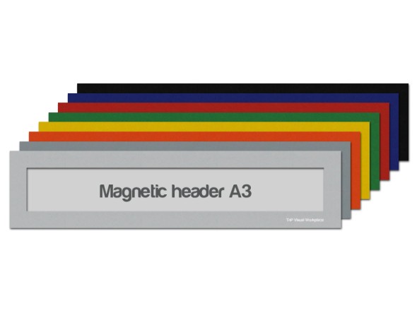 Magnetic window A3 headers