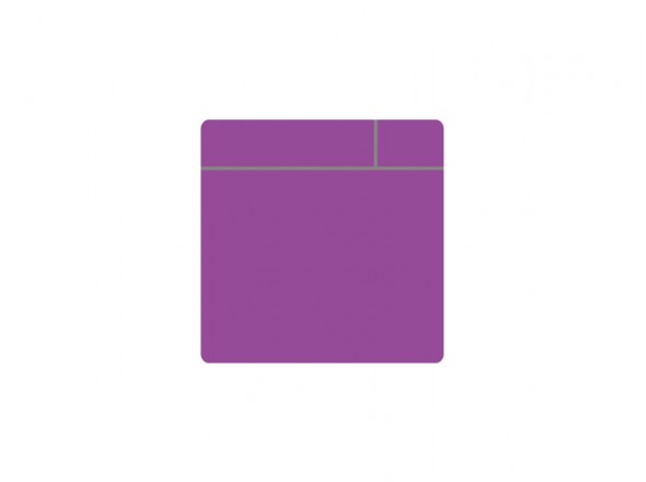 Scrum whiteboard magnet - purple