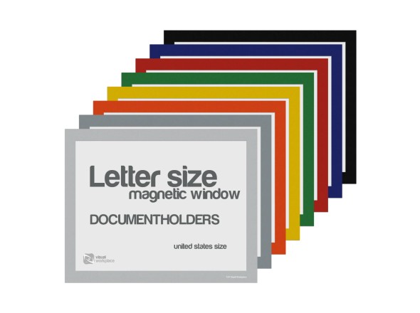 Magnetic window Letter size all colours