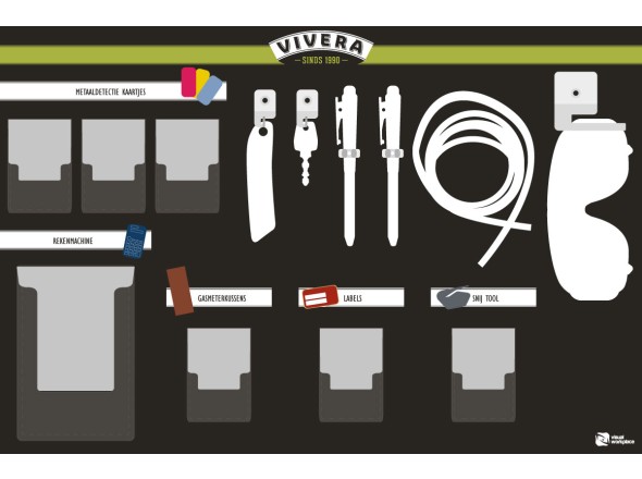 Vivera Tool board (40x60cm)