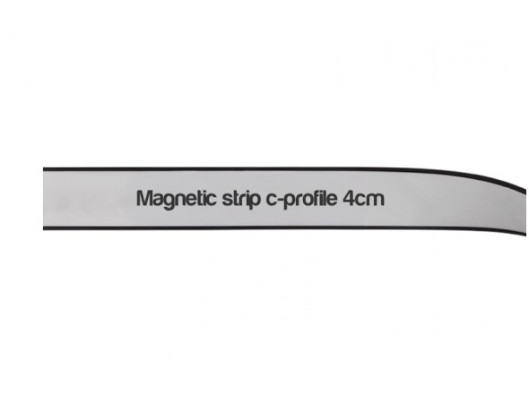 Magnetic strip c-profile