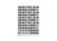  Magnetic letters (A4 sheet)