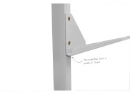 mobile whiteboard stand u-profile