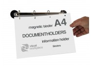 Magnetic Binder A4 with hand