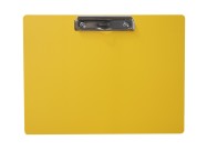 Clipboard magnetic A4 incl. paper clip (landscape) | Yellow