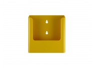 Leaflet holder magnetic A5 - portrait (colour) | Yellow