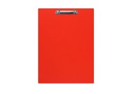 Magnetic ring binder clipboard A4 - portrait | Red