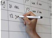 Whiteboard pen eraser incl. example