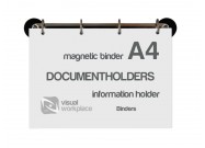 Magnetic ringbinder A4 document example