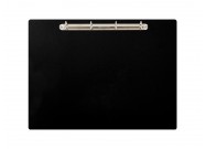 Magnetic ring binder clipboard A3 - landscape | Black