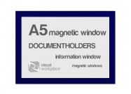 Magnetic windows A5 | Blue