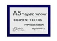 Magnetic windows A5 | Blue