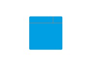 Scrum whiteboard magnet - blue