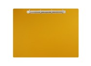 Magnetic ring binder clipboard A3 - landscape | Yellow