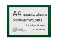 Magnetic Window A4 Green