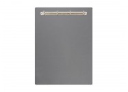 Magnetic ring binder clipboard A3 - portrait | Gray