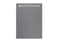 Magnetic ring binder clipboard A3 - portrait | Gray