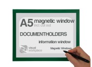 Magnetic window A5 (incl. cut out) with hand 2