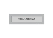 Title frame silver