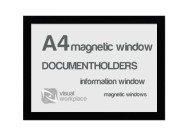 Magnetic windows A4 | Black