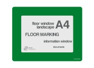 Floorwindows A4 (set) | Green