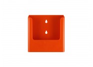 Leaflet holder magnetic A5 - portrait (colour) | Orange