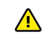 Attention magnet | Zwart / Geel