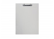 Magnetic ring binder clipboard A4 - portrait | White