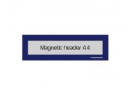 Magnetic Window A4 headers | Blue
