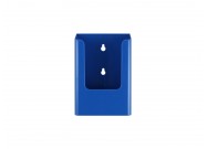 Leaflet holder magnetic A6 - portrait (colour) | Blue