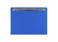 Magnetic ring binder clipboard A4 - landscape | Blue
