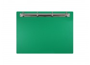 Magnetic ring binder clipboard A4 - landscape | Green