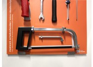 Toolclip 28mm on a shadowboard
