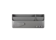 Magnetic pen holder gray