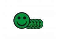 Magnetic smileys 2.5cm | Green