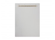 Magnetic ring binder clipboard A3 - portrait | White