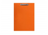 Magnetic ring binder clipboard A4 - portrait | Orange