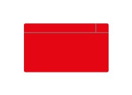 Whiteboard Scrumcards large 8x14cm red