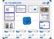 5S team board 120x150cm example