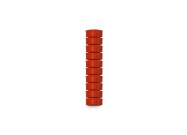 Whiteboard magnets round 15mm | Red