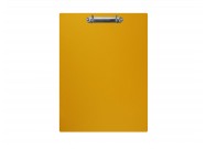 Magnetic ring binder clipboard A4 - portrait | Yellow