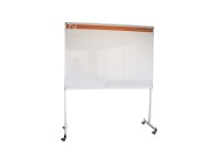 Mobile whiteboard stand 120x240cm with board