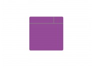 Scrum whiteboard magnet - purple