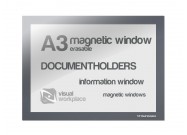 Magnetic Window A3 erasable | Gray