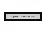 Magnetic Window Headers Tabloid (US size) | Black