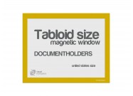 Magnetic windows Tabloid (US size) | Yellow
