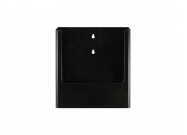 Leaflet holder magnetic A4 - portrait (colour) | Black