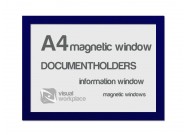Magnetic windows A4 | Blue